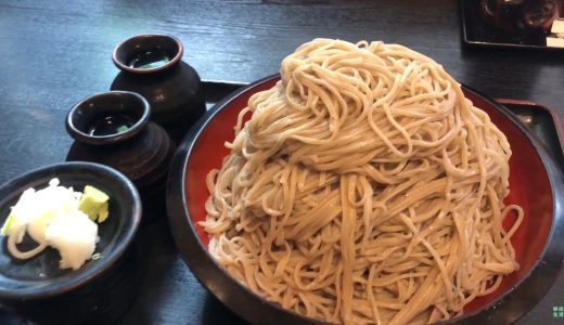 信州そばの人気店！佐久の草笛で名物の大盛1.2キロを食べてみた！